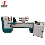 CNC Motor-Driven Billiard Cue Wood Turning Lathe Machine with DSP Control Heavy Cast Iron Bed for Pool Cues Easy to Operate