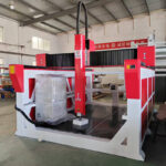 4-Axis CNC Foam Sculpture Router with 380V 0.01mm Precision - 图片 2
