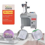 GR-6090 CNC Marking Machine 20W 30W Stainless Steel Engraver Marker with Rotary Axis Metal Cutter Jewelry Silver