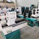 CNC Motor-Driven Billiard Cue Wood Turning Lathe Machine with DSP Control Heavy Cast Iron Bed for Pool Cues Easy to Operate - 图片 2