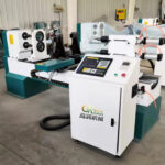 CNC Motor-Driven Billiard Cue Wood Turning Lathe Machine with DSP Control Heavy Cast Iron Bed for Pool Cues Easy to Operate - 图片 4