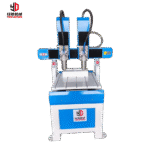 High Precision 4 Axis Woodworking CNC Router 4060 Double Spindle with NC Studio Syntec Richauto Control System for Wood Carving